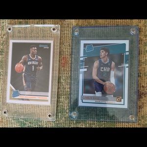 Zion Williamson/Lamelo Ball Rc Mint or better